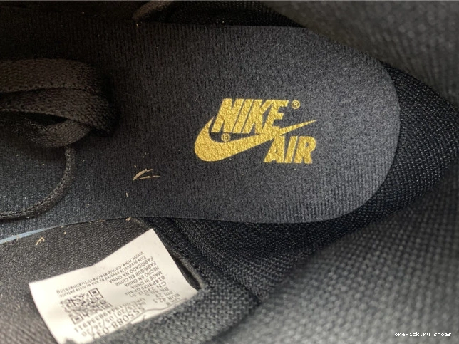 Rep HIGH GOLD JORDAN RETRO BLACK AIR METALLIC 1 555088-032 (2020) 0815